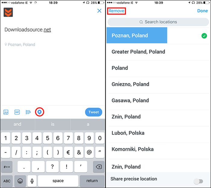 How to Disable Location Sharing in Twitter Mobile Apps (Android & iOS)